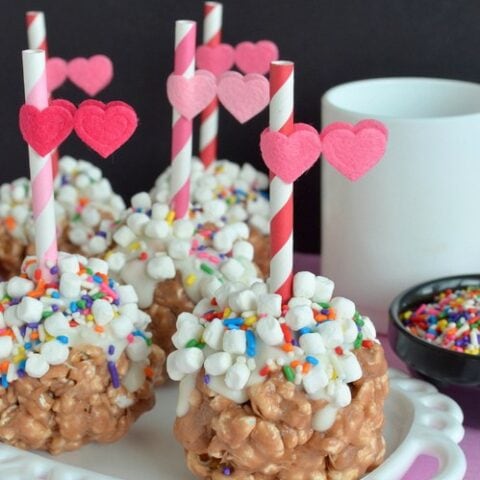 Hot Chocolate Popcorn Balls