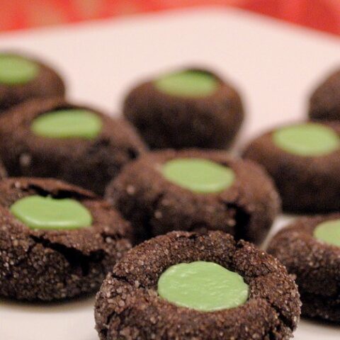Chocolate Mint Cookies