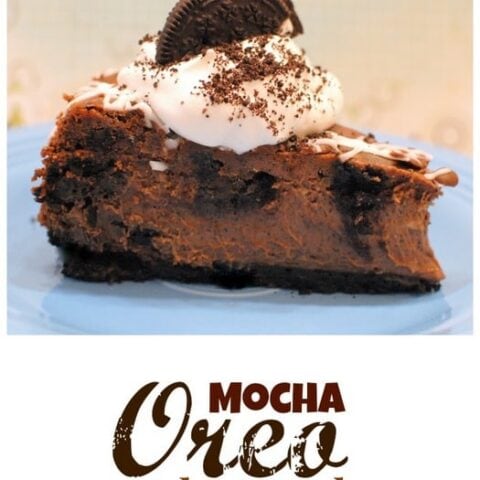 Mocha Oreo Cheesecake Recipe