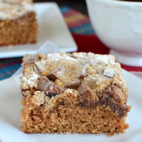 Peanut Butter Cup Coffee Cake