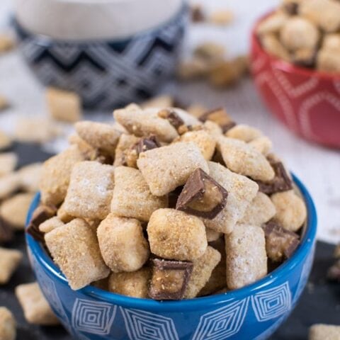 Peanut Butter S’mores Muddy Buddies Recipe