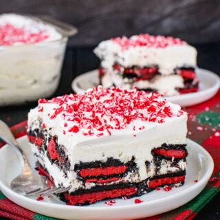 Peppermint Oreo Icebox Cake - Inside BruCrew Life