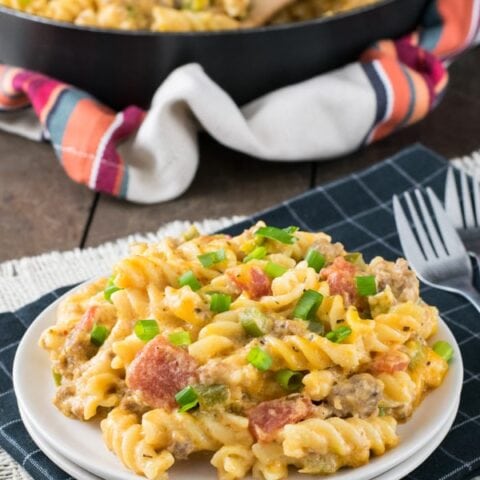 Sausage Supreme Pasta Skillet