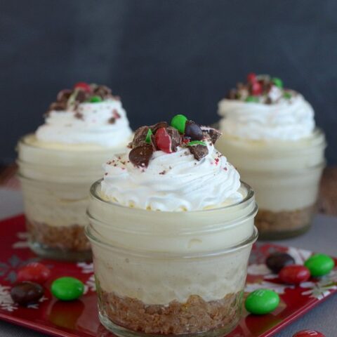 White Chocolate Gingerbread Pudding Cups Recipe