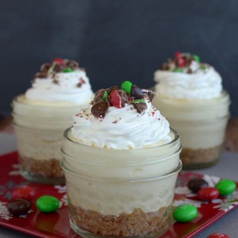 White Chocolate Gingerbread Pudding Cups Recipe