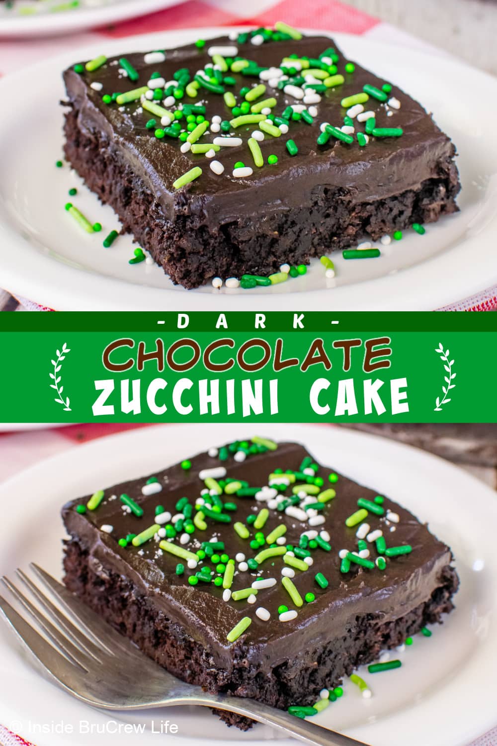 Chocolate Zucchini Cake - Inside BruCrew Life