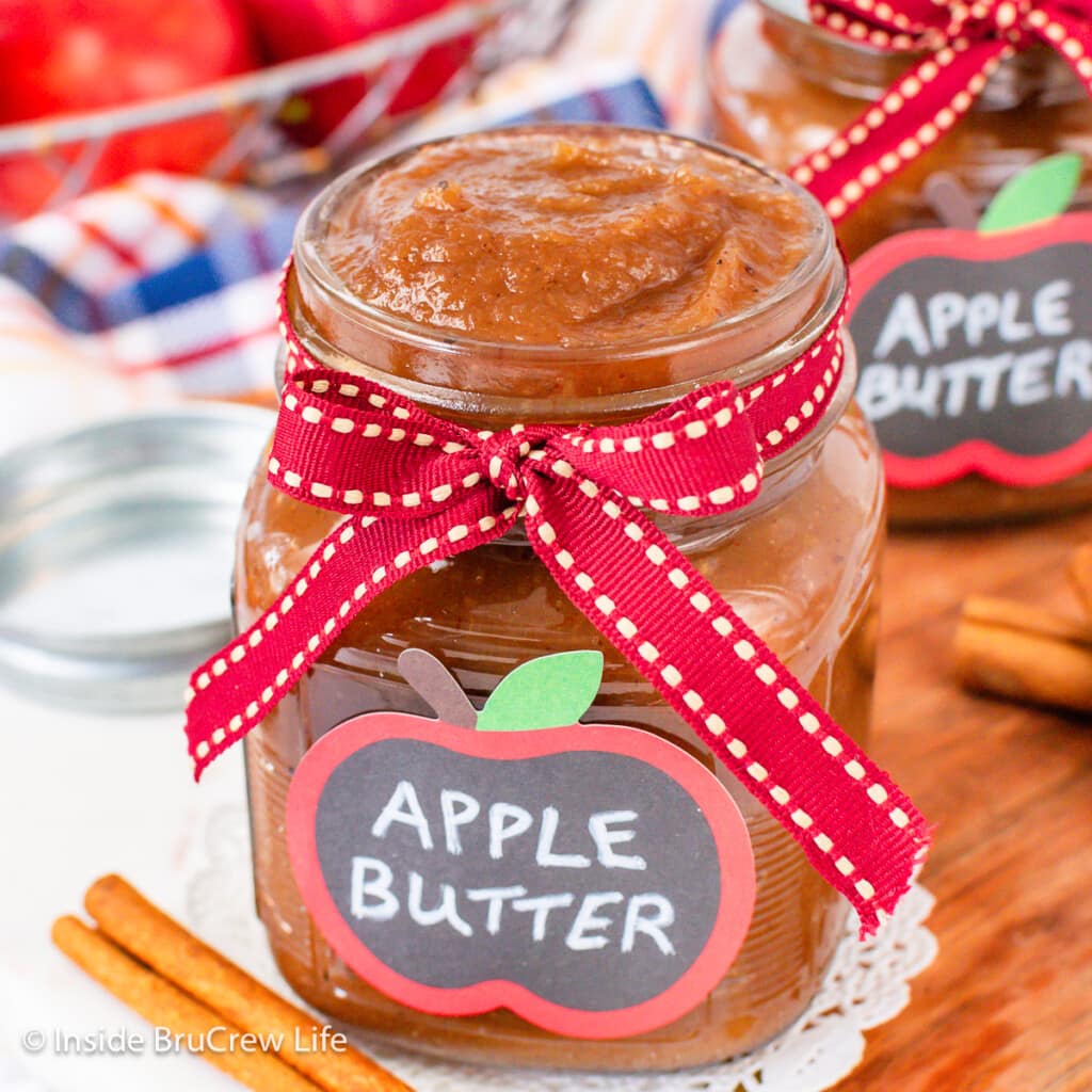 Easy Homemade Apple Butter Recipe (Stove Top or Slow Cooker) Inside
