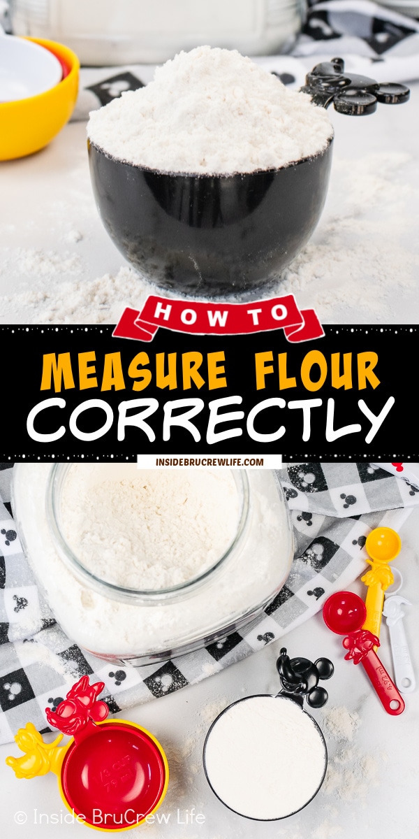 How To Measure Flour Accurately for Baking - On Ty's Plate