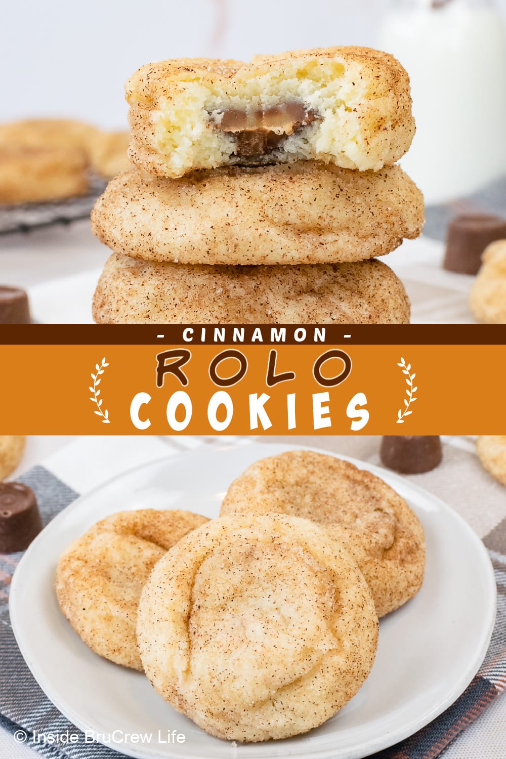 Rolo Cookies Recipe - Inside BruCrew Life