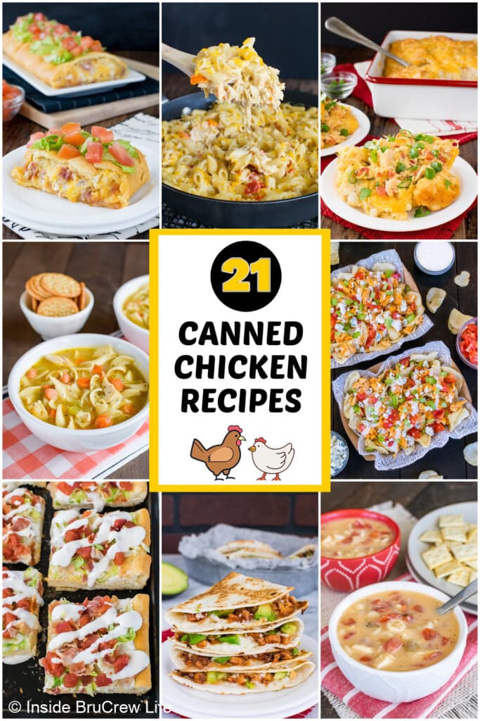 21 Canned Chicken Recipes Inside BruCrew Life