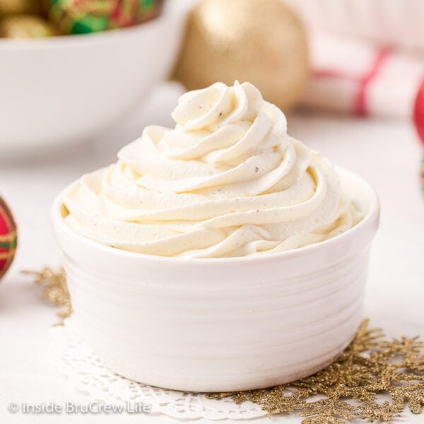 Eggnog Whipped Cream Recipe