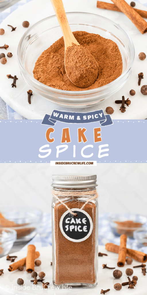 Homemade Cake Spice Recipe Inside BruCrew Life