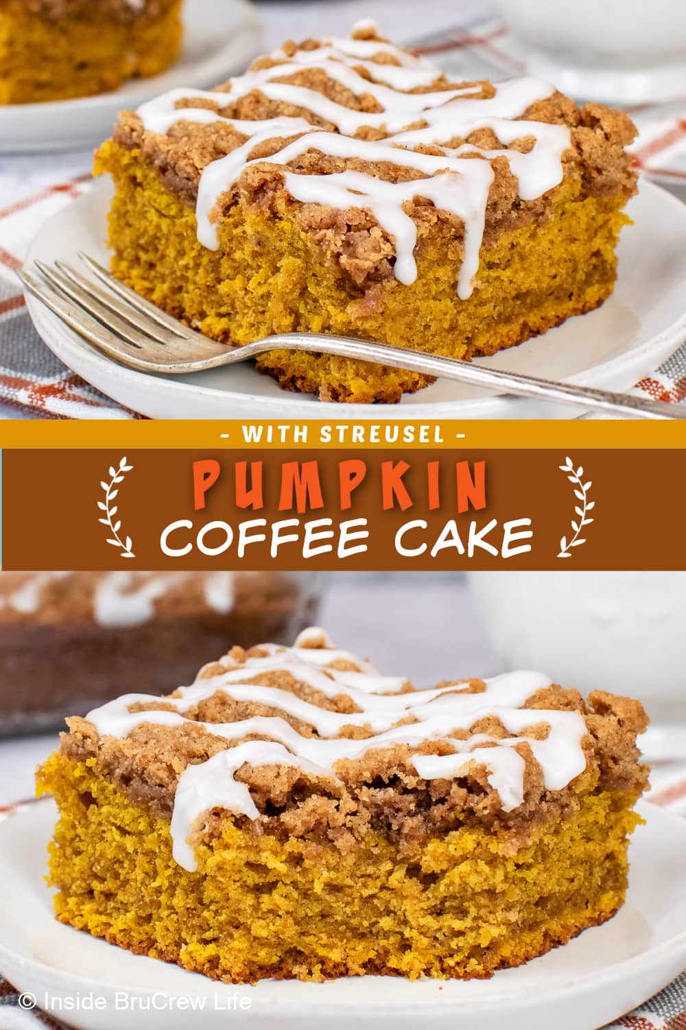 Pumpkin Streusel Coffee Cake - Inside BruCrew Life