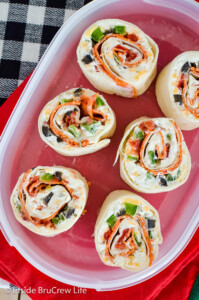 Tortilla Pizza Roll Ups - Inside BruCrew Life