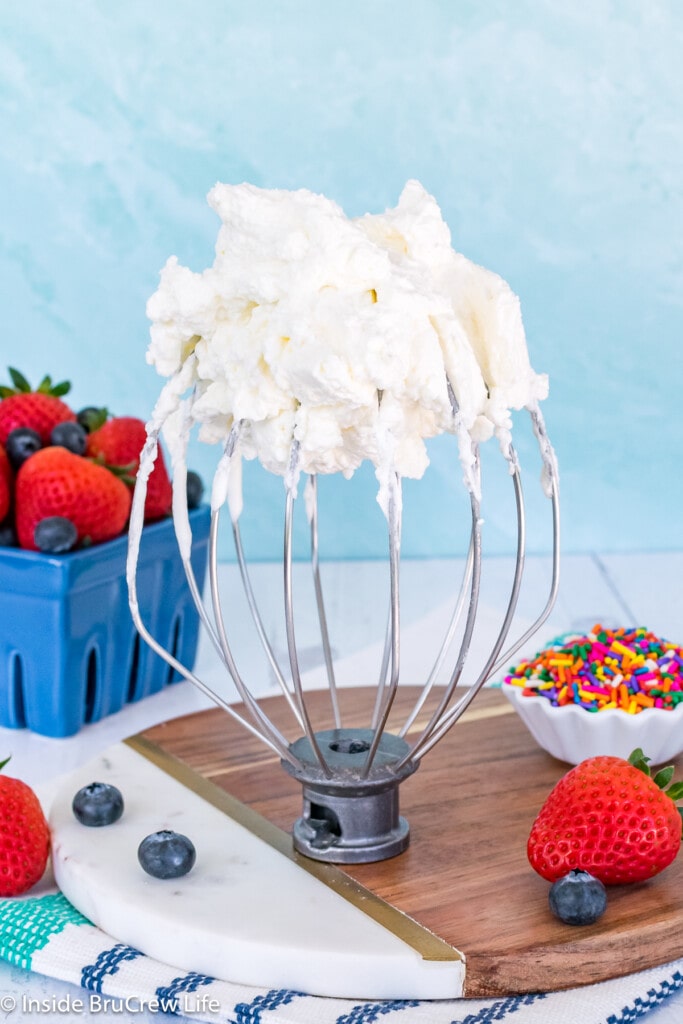 How To Make Homemade Whipped Cream Recipe Inside BruCrew Life