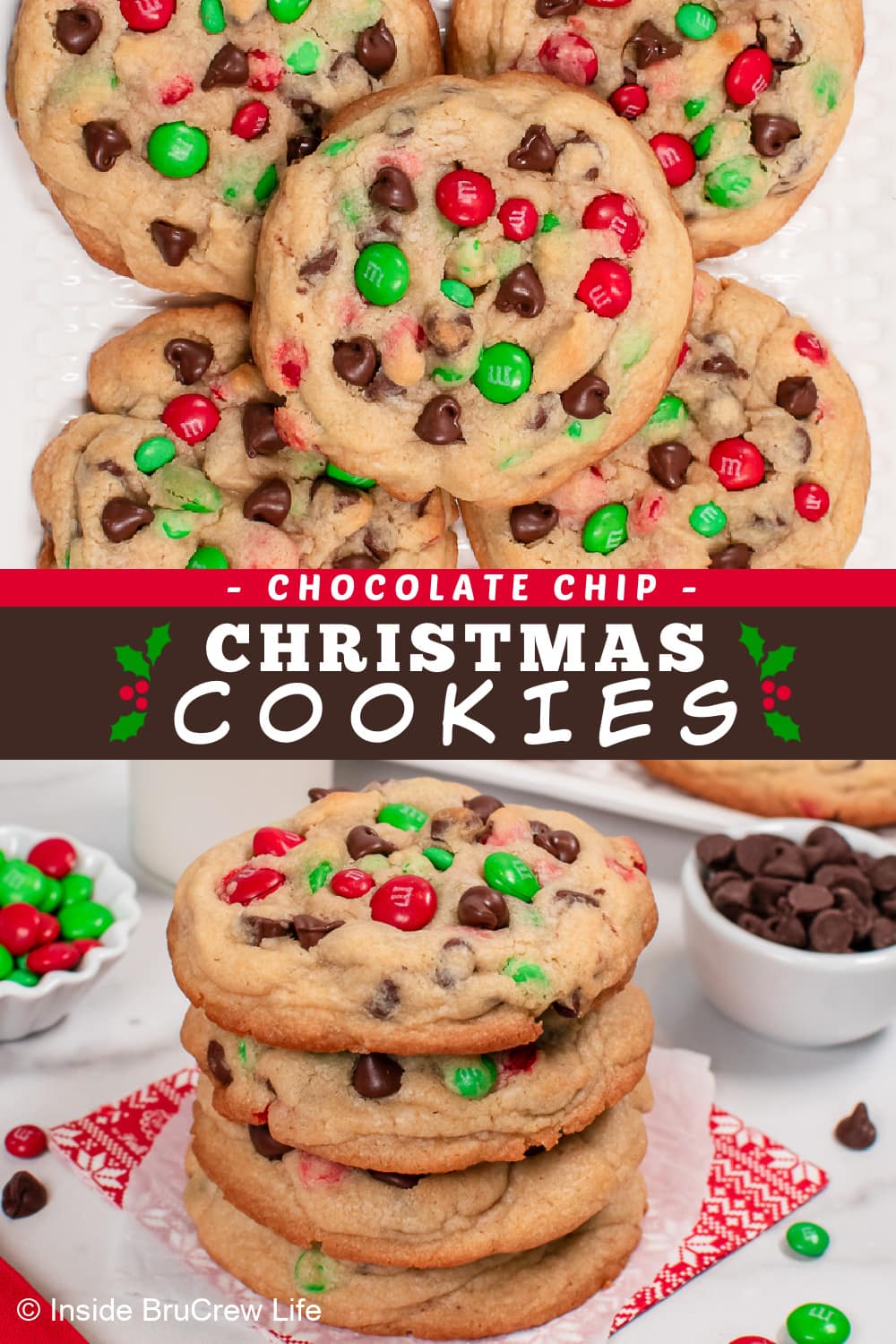 Easy Chocolate Chip Christmas Cookies Recipe Inside BruCrew Life easy-chocolate-chip-christmas-cookies-recipe-inside-brucrew-life