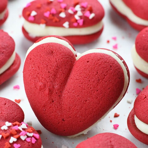 Image for Valentine Red Velvet Whoopie Pies