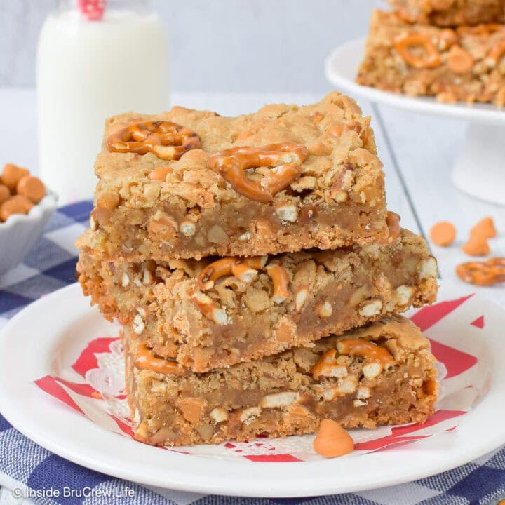 Butterscotch Pecan Blondies