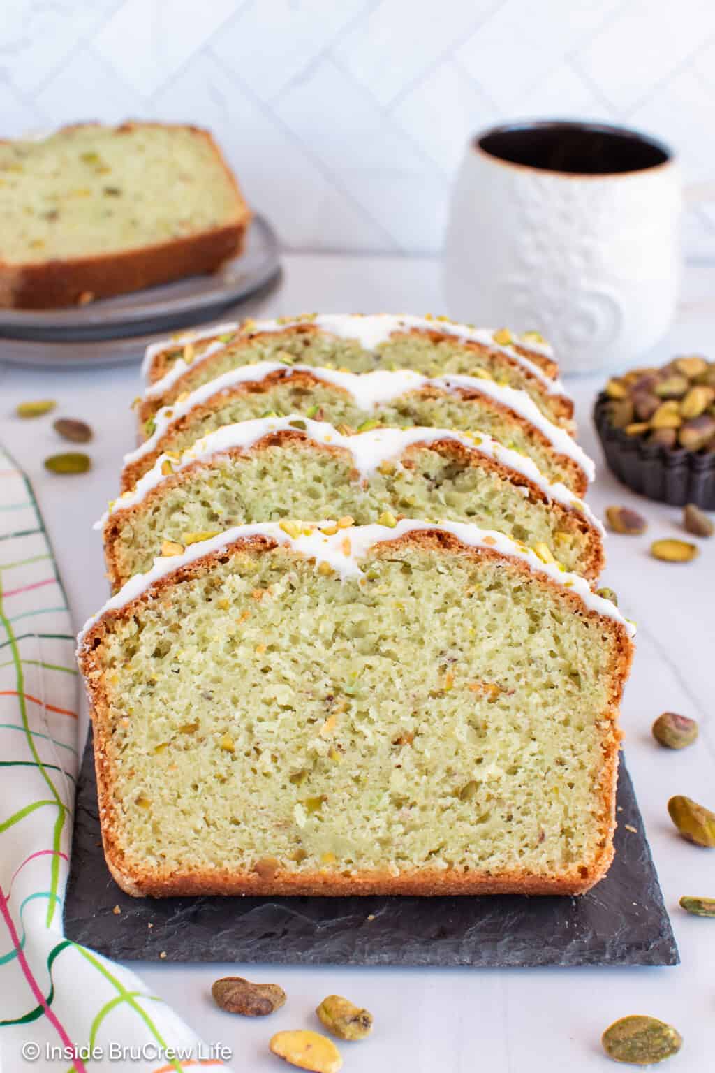 Pistachio Bread Recipe | Inside BruCrew Life